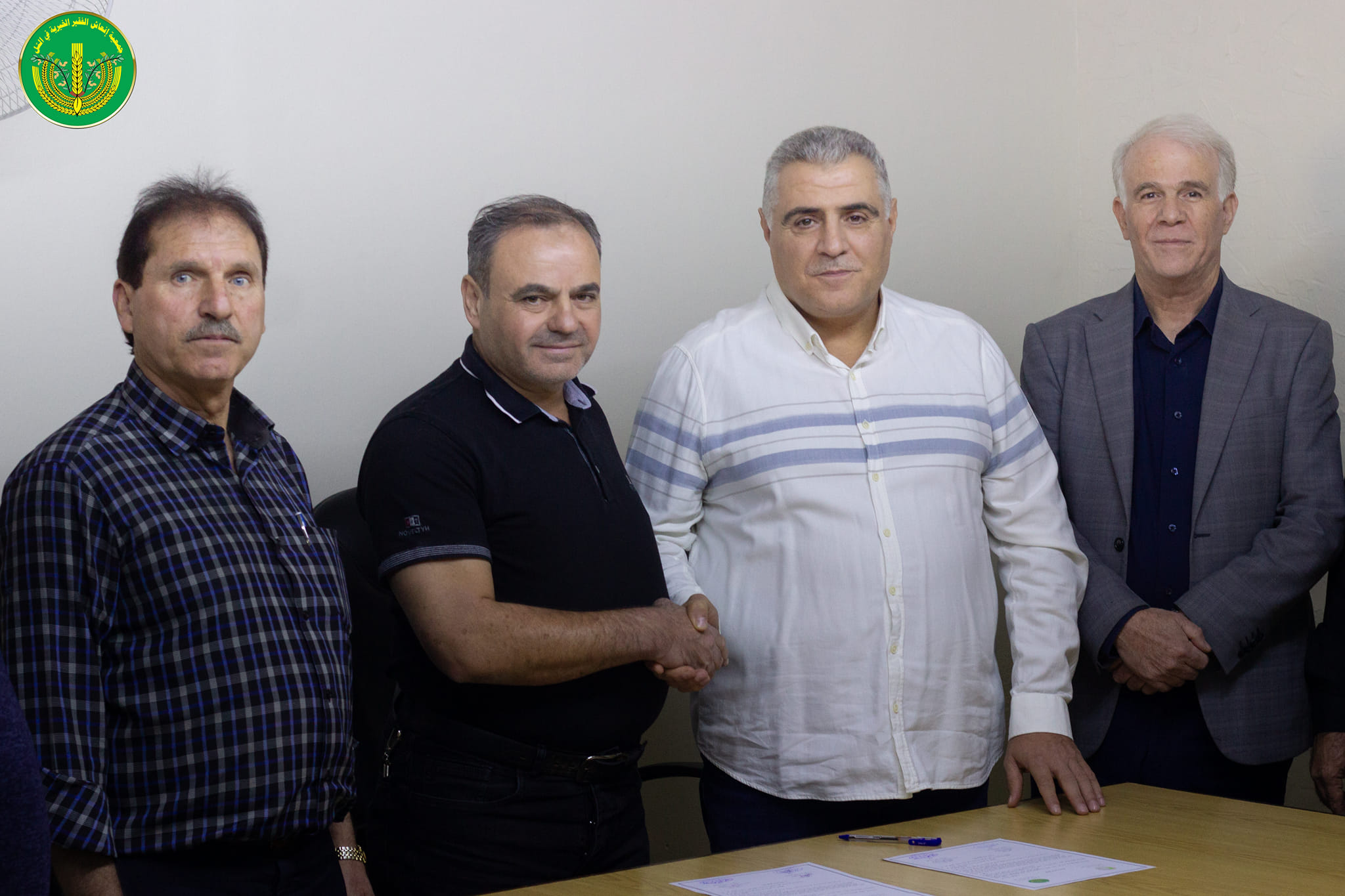 ✨💚إبرام اتفاق تعاون مشترك بين جمعية إنعاش الفقير الخيرية في التل وجمعية منين الخيرية